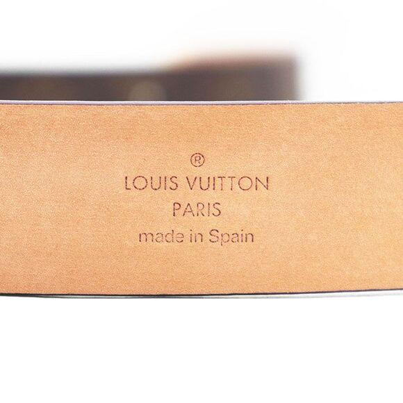 Louis Vuitton Monogram Leather Belt